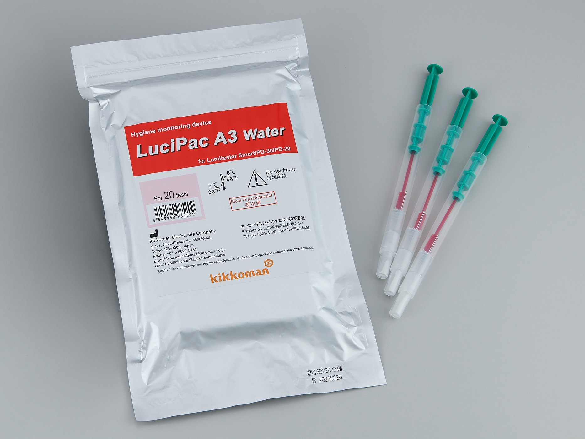 LuciPac A3 Water:ATP Sanitation System(ATP test)