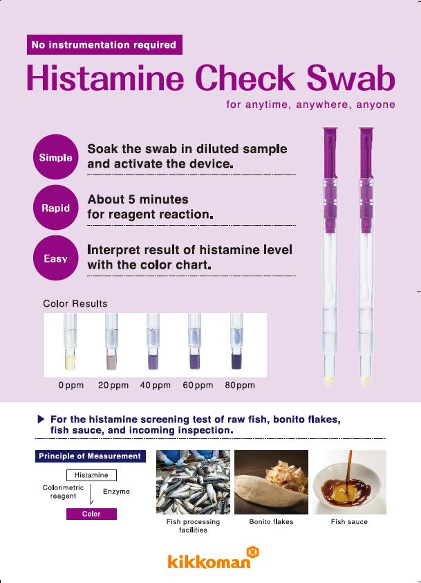 Histamine Check Swab