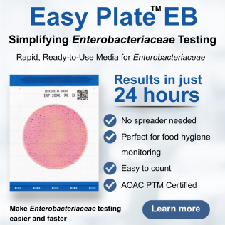 Easy Plate EB for Enterobacteriaceae count